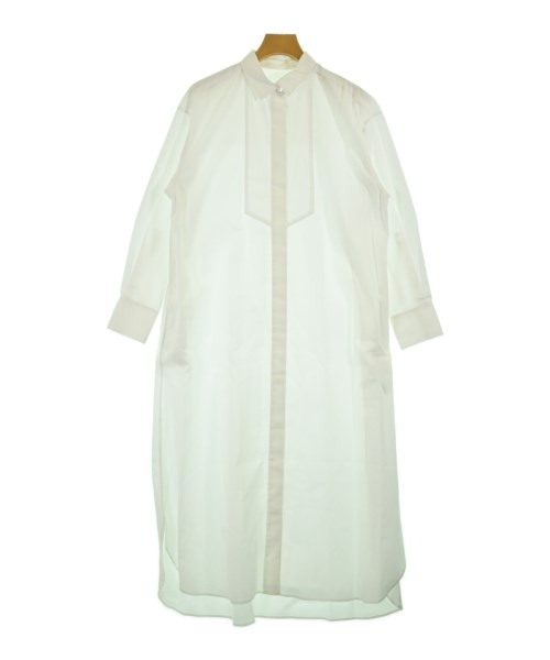 HUMAN WOMAN(ヒューマン　ウーマン)シャツワンピース 白 サイズ:M/2200642723604