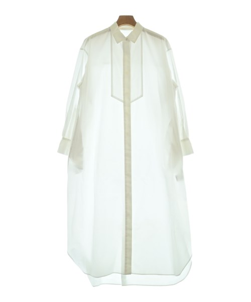 HUMAN WOMAN(ヒューマン　ウーマン)シャツワンピース 白 サイズ:M/2200642723611