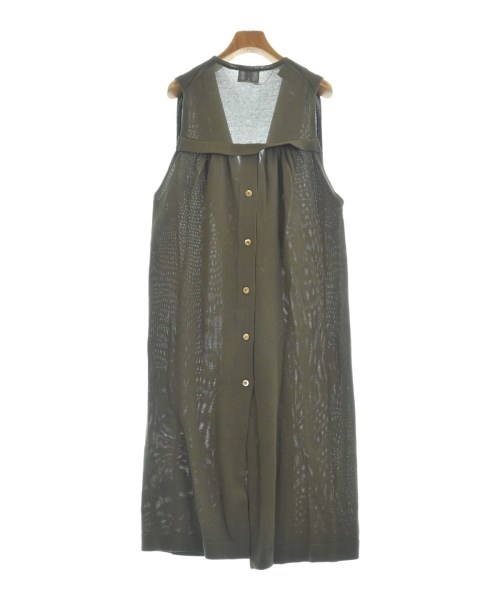 HUMAN WOMAN（ヒューマン　ウーマン）ベスト カーキ サイズ:M レディース/2200642723963