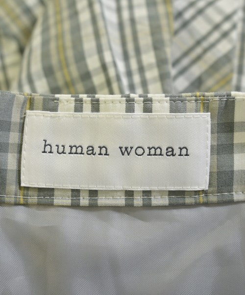 HUMAN WOMAN（ヒューマン　ウーマン）ロング・マキシ丈スカート グレー サイズ:S レディース/2200642724014