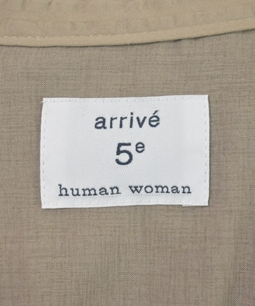 HUMAN WOMAN（ヒューマン　ウーマン）ブラウス ベージュ サイズ:M レディース/2200642724052