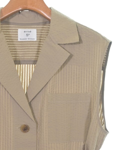 HUMAN WOMAN（ヒューマン　ウーマン）ブラウス ベージュ サイズ:M レディース/2200642724052