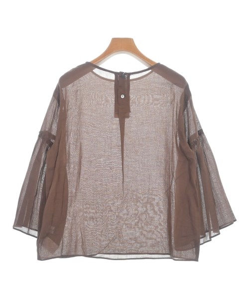 HUMAN WOMAN（ヒューマン　ウーマン）ブラウス 茶 サイズ:M レディース/2200642724090