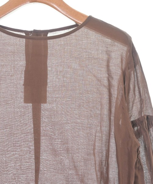 HUMAN WOMAN（ヒューマン　ウーマン）ブラウス 茶 サイズ:M レディース/2200642724090