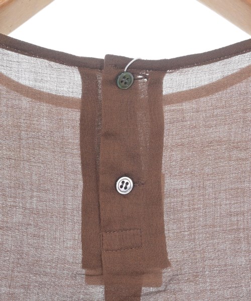 HUMAN WOMAN（ヒューマン　ウーマン）ブラウス 茶 サイズ:M レディース/2200642724090