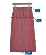 HUMAN WOMAN（ヒューマン　ウーマン）ロング・マキシ丈スカート 赤 サイズ:S レディース/2200642724137