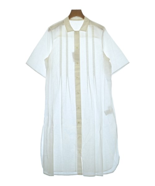 HUMAN WOMAN(ヒューマン　ウーマン)シャツワンピース 白 サイズ:M/2200642724212