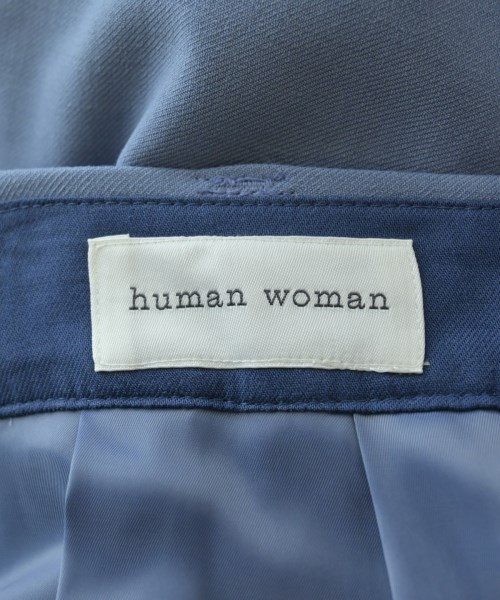 HUMAN WOMAN（ヒューマン　ウーマン）スラックス 青 サイズ:S レディース/2200642724229