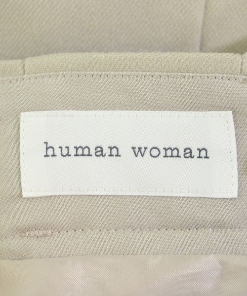 HUMAN WOMAN（ヒューマン　ウーマン）スラックス ベージュ サイズ:M レディース/2200642724243