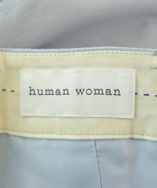 HUMAN WOMAN（ヒューマン　ウーマン）ロング・マキシ丈スカート 青 サイズ:M レディース/2200642724335