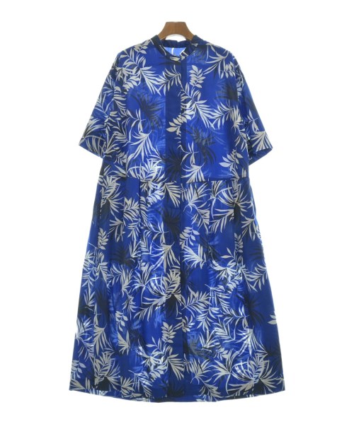 HUMAN WOMAN(ヒューマン　ウーマン)ワンピース 青 サイズ:M/2200642724960
