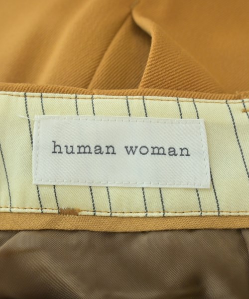 HUMAN WOMAN（ヒューマン　ウーマン）スラックス オレンジ サイズ:M レディース/2200642725042