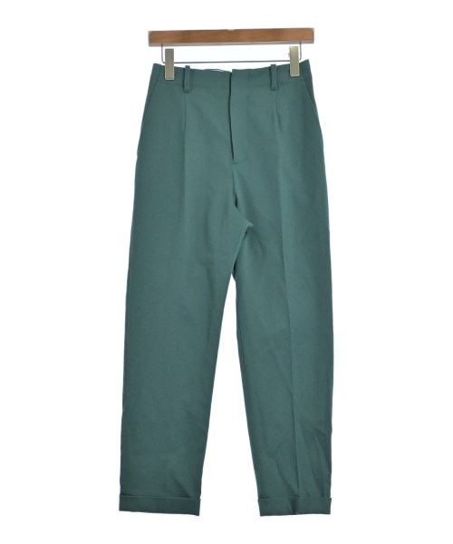 HUMAN WOMAN(ヒューマン　ウーマン)スラックス 緑 サイズ:M/2200642725080