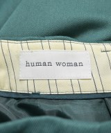 HUMAN WOMAN（ヒューマン　ウーマン）スラックス 緑 サイズ:S レディース/2200642725103