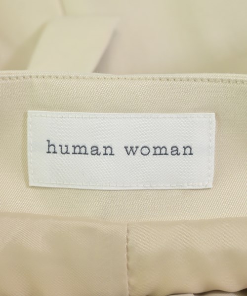 HUMAN WOMAN（ヒューマン　ウーマン）オールインワン/サロペット ベージュ サイズ:M レディース/2200642725615