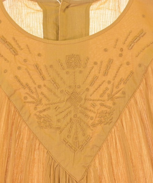 HUMAN WOMAN（ヒューマン　ウーマン）ワンピース 黄 サイズ:M レディース/2200642726049