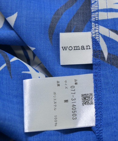 HUMAN WOMAN（ヒューマン　ウーマン）ワンピース 青 サイズ:M レディース/2200642726131