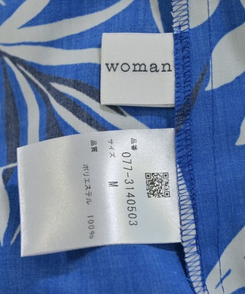 HUMAN WOMAN（ヒューマン　ウーマン）ワンピース 青 サイズ:M レディース/2200642726155