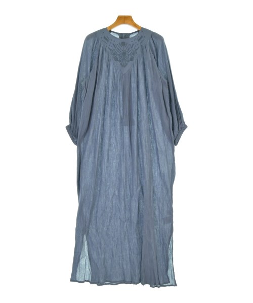 HUMAN WOMAN(ヒューマン　ウーマン)ワンピース 青 サイズ:M/2200642726186