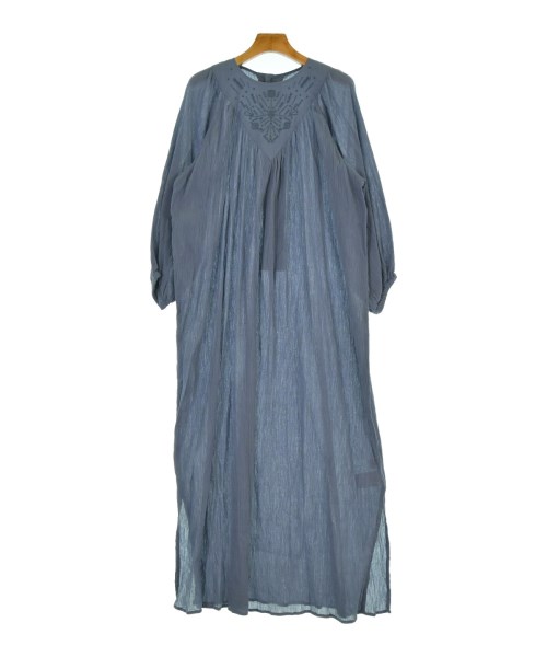 HUMAN WOMAN(ヒューマン　ウーマン)ワンピース 青 サイズ:M/2200642726193