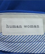 HUMAN WOMAN（ヒューマン　ウーマン）スラックス 青 サイズ:S レディース/2200642726506