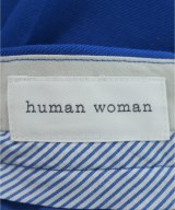HUMAN WOMAN（ヒューマン　ウーマン）スラックス 青 サイズ:S レディース/2200642726537