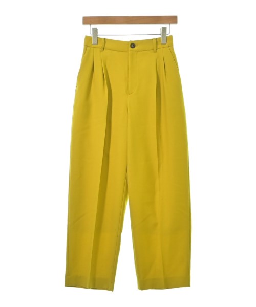 HUMAN WOMAN(ヒューマン　ウーマン)スラックス 黄 サイズ:S/2200642726636