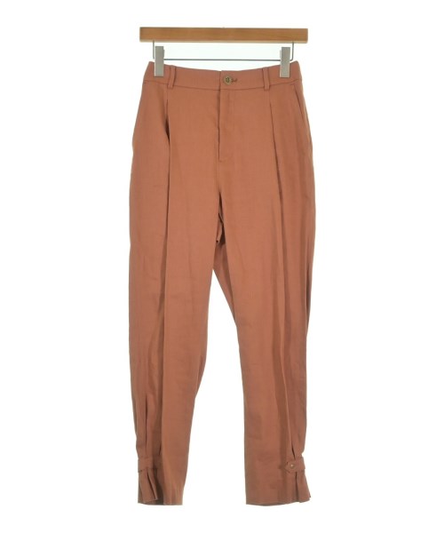 HUMAN WOMAN(ヒューマン　ウーマン)スラックス 茶 サイズ:M/2200642726681