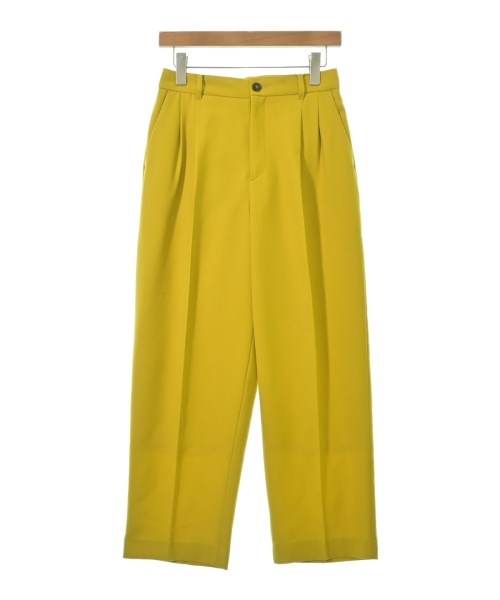 HUMAN WOMAN(ヒューマン　ウーマン)スラックス 黄 サイズ:M/2200642726711