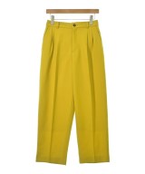 HUMAN WOMAN（ヒューマン　ウーマン）スラックス 黄 サイズ:M レディース/2200642726735