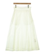 HUMAN WOMAN（ヒューマン　ウーマン）ロング・マキシ丈スカート 白 サイズ:M レディース/2200642727138