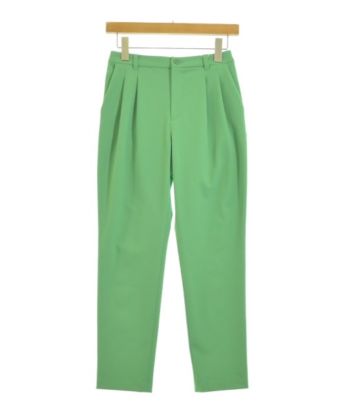 HUMAN WOMAN(ヒューマン　ウーマン)スラックス 緑 サイズ:S/2200642727589