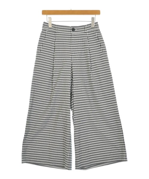 HUMAN WOMAN(ヒューマン　ウーマン)クロップドパンツ 黒 サイズ:L/2200642728104