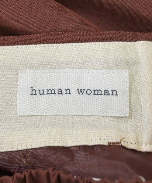 HUMAN WOMAN（ヒューマン　ウーマン）その他 茶 サイズ:S レディース/2200642728425