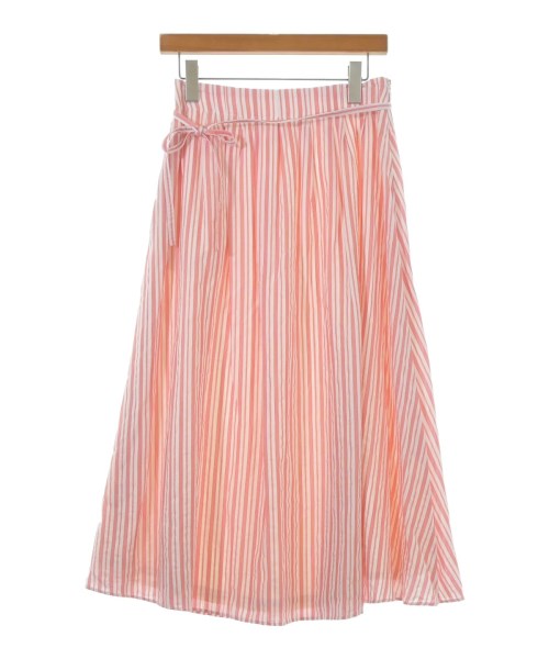 HUMAN WOMAN(ヒューマン　ウーマン)ロング・マキシ丈スカート 赤 サイズ:M/2200642728494