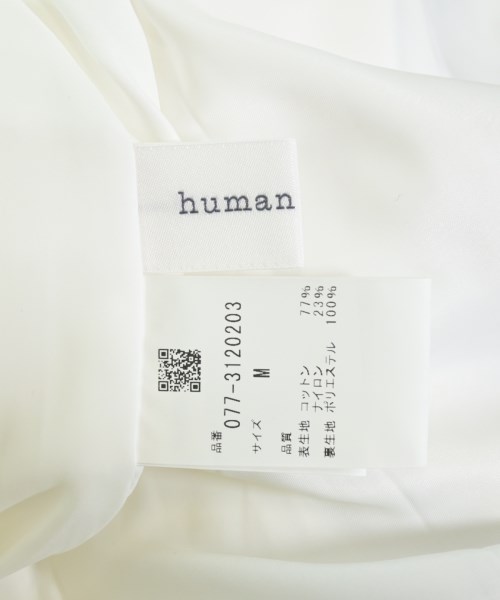 HUMAN WOMAN（ヒューマン　ウーマン）ロング・マキシ丈スカート 白 サイズ:M レディース/2200642728609