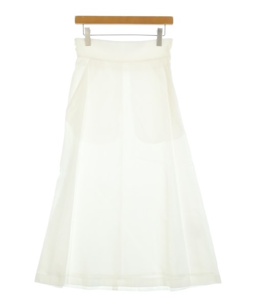 HUMAN WOMAN(ヒューマン　ウーマン)ロング・マキシ丈スカート 白 サイズ:M/2200642728623