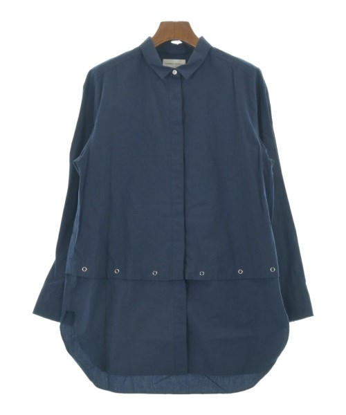 HUMAN WOMAN(ヒューマン　ウーマン)ブラウス 紺 サイズ:M/2200642729255