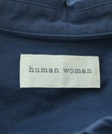 HUMAN WOMAN（ヒューマン　ウーマン）ブラウス 紺 サイズ:M レディース/2200642729255