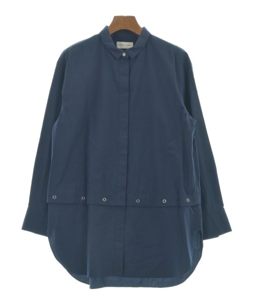 HUMAN WOMAN(ヒューマン　ウーマン)ブラウス 紺 サイズ:M/2200642729316