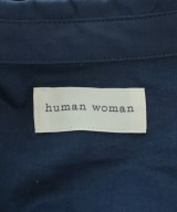 HUMAN WOMAN（ヒューマン　ウーマン）ブラウス 紺 サイズ:M レディース/2200642729316