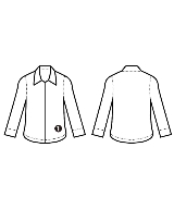 HUMAN WOMAN（ヒューマン　ウーマン）ブラウス 白 サイズ:M レディース/2200642729330