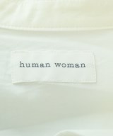 HUMAN WOMAN（ヒューマン　ウーマン）ブラウス 白 サイズ:M レディース/2200642729354