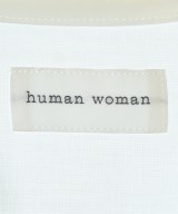 HUMAN WOMAN（ヒューマン　ウーマン）ブラウス 白 サイズ:M レディース/2200642729361