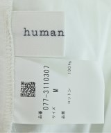 HUMAN WOMAN（ヒューマン　ウーマン）カジュアルシャツ 白 サイズ:M レディース/2200642729392