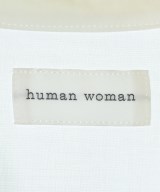 HUMAN WOMAN（ヒューマン　ウーマン）ブラウス 白 サイズ:M レディース/2200642729408