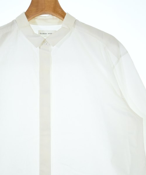 HUMAN WOMAN（ヒューマン　ウーマン）ブラウス 白 サイズ:M レディース/2200642729415