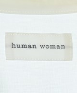 HUMAN WOMAN（ヒューマン　ウーマン）ブラウス 白 サイズ:M レディース/2200642729415
