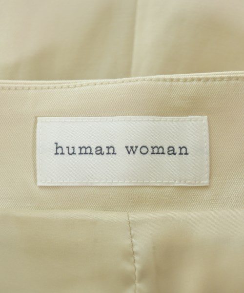 HUMAN WOMAN（ヒューマン　ウーマン）オールインワン/サロペット ベージュ サイズ:M レディース/2200642729491