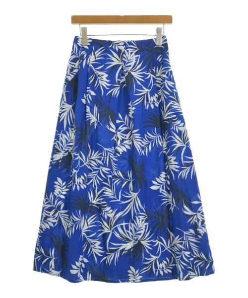 HUMAN WOMAN(ヒューマン　ウーマン)ロング・マキシ丈スカート 青 サイズ:M/2200642729521